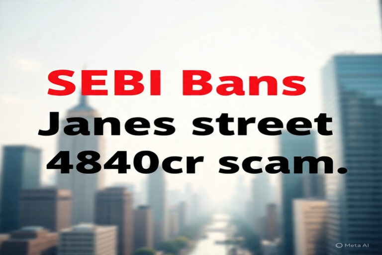 SEBI bans Janes Street 4840cr scam